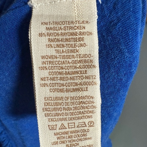 Free People Carly Embroidered Blouse Size S MSRP: $128.00 - Picture 8 of 11